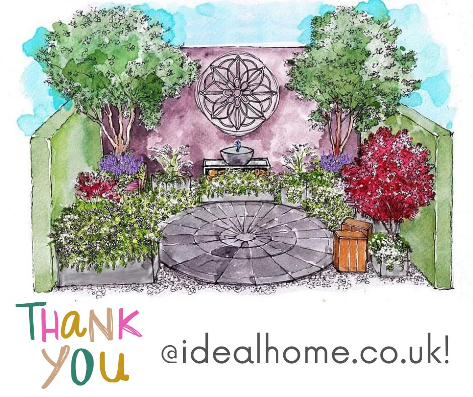 Cloudy in London today ⛅, but woke up to some great coverage in <a href="/idealhome/">Ideal Home</a> 🏡 🙌 Thanks Millie Hurst for a fab article about small space gardening. 🌱🌳🌸 It was great to see my garden (and my top tips) included:  idealhome.co.uk/.../garden-des…
#rhschelseaflowershow #worcestershirehour
