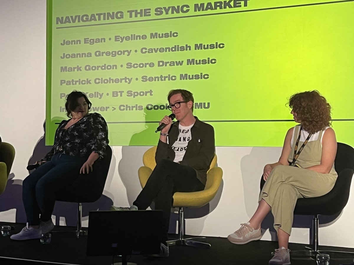 Great to be talking on all things music and media with <a href="/PatrickCloherty/">Patrick Cloherty</a> and more at The Great Escape. Faultlessly moderated of course by organiser in chief <a href="/ChrisUnLimited/">Chris Cooke</a> and featuring good chat w <a href="/the_MPA/">MPA</a> on the composers against buyouts campaign cc <a href="/IvorsAcademy/">The Ivors Academy</a> <a href="/WeAreTheMU/">Musicians' Union</a>