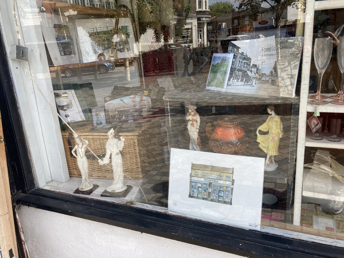 rectripp's tweet photo. Quick reminder that my work is for sale @number8_FG : prints of local shops including the much-missed Webster’s (others available on request), cards, bags and more. https://t.co/HngnXqgn6o