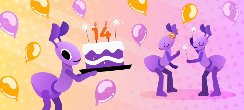 flant_com's tweet photo. It was exactly 14 years ago when #Flant was created by two students striving to bring Linux and Open Source technologies to more businesses 🎉 Our endless gratitude to everyone who participated in this exciting journey with so much more to follow ❤️ https://t.co/a1bm7wEy4O