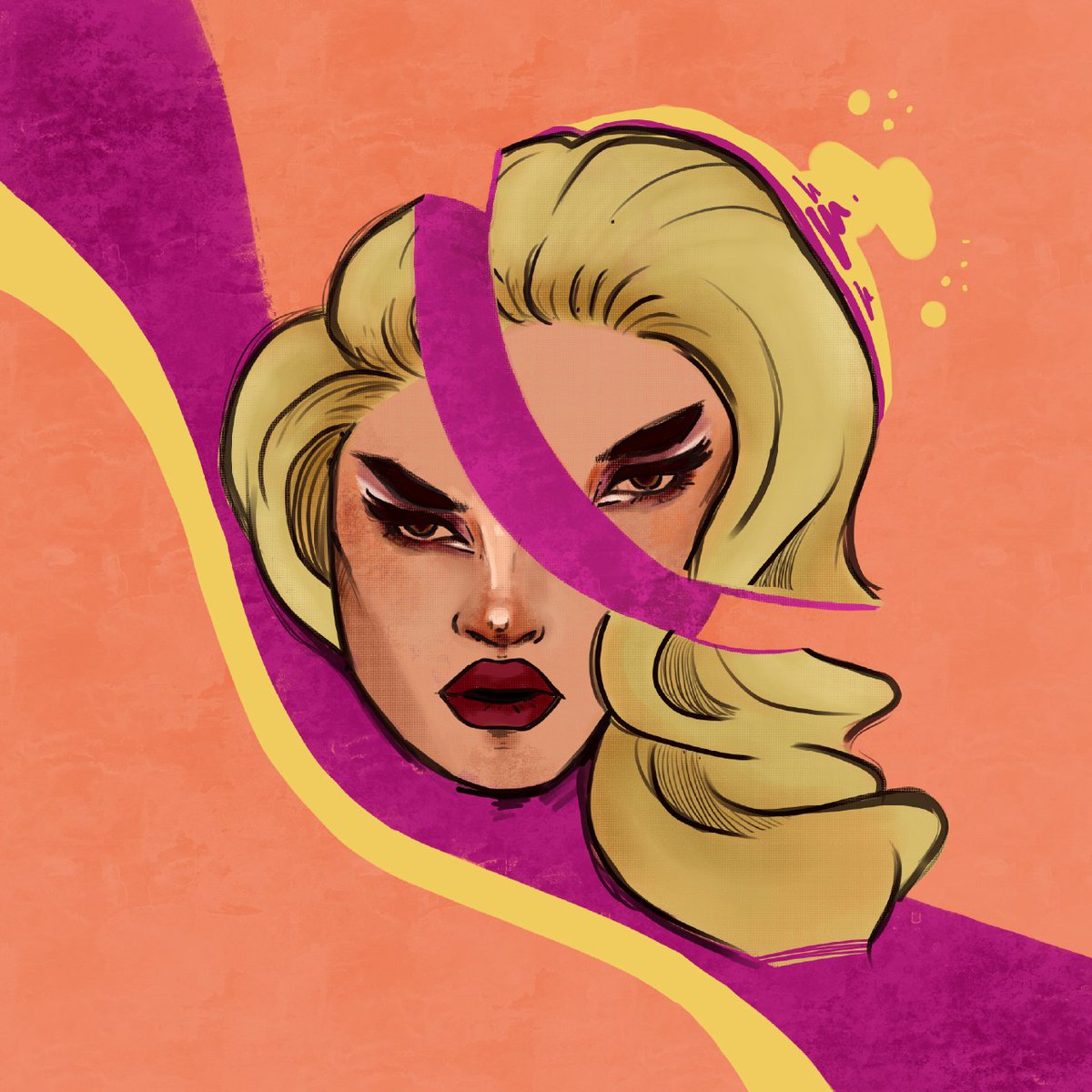 Senaka_art's tweet photo. The Macarena ✨
(Probando nuevos conceptos) 

#DragRace #drag #LGBT #draw #art #dragraceespaña #DragRaceES https://t.co/o6OVx1Bd6m