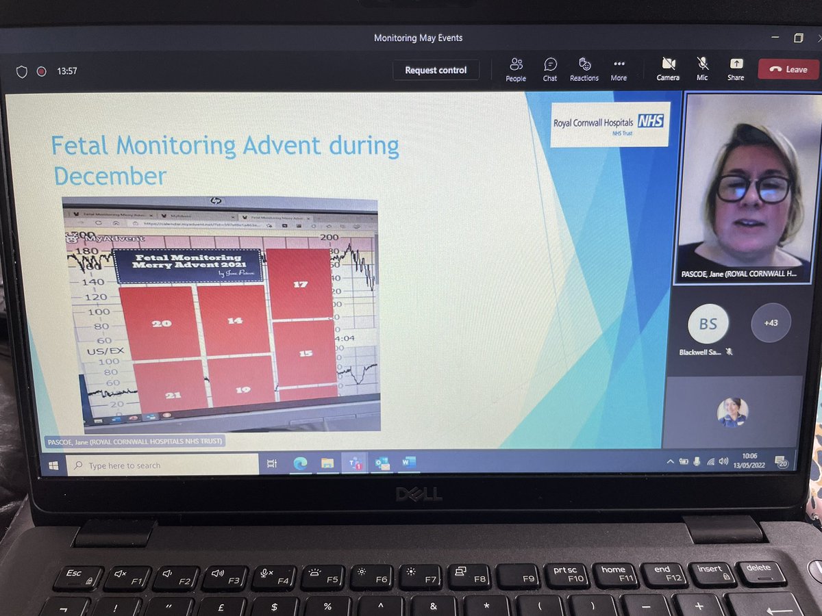 Our wonderful @JanePascoe3 presenting on Monitoring May and sharing all the creative ways fetal wellbeing education is promoted here @rchtmaternity! Thank you Jane for all your hard work and dedication, you are really appreciated 🥰#monitoringmay2022