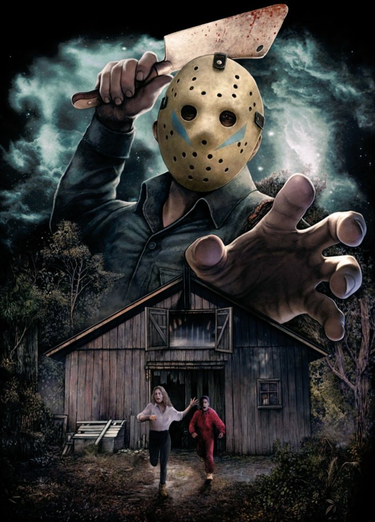 Jeanna350's tweet photo. Happy Friday the 13th!🪓 Have an amazing day!🔪Be Kind🔪🤗🖤🤘 https://t.co/XR20yAOjT7