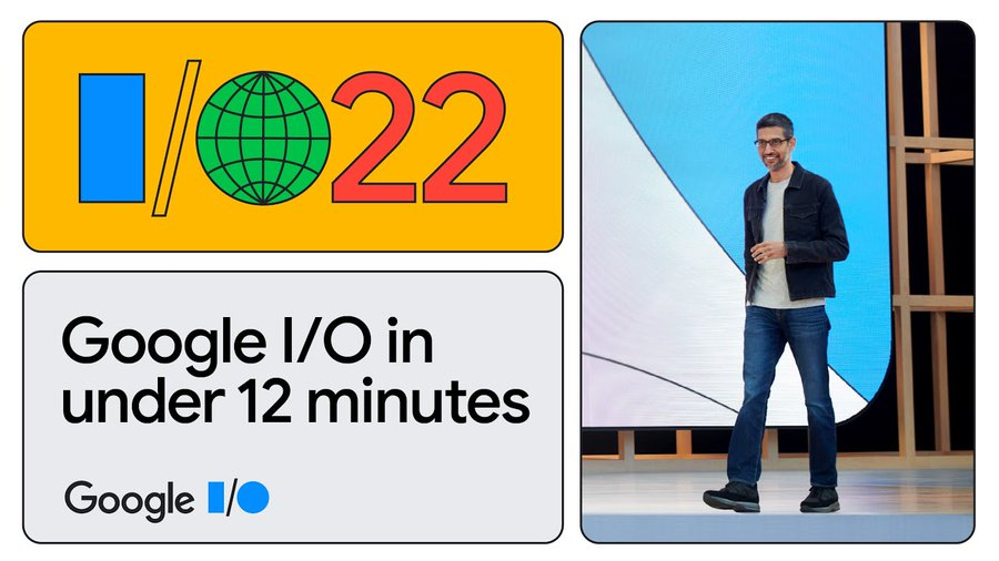 Eli_Krumova's tweet photo. 🌐 #GoogleIO2022 in Under 12 min
https://t.co/86FxetUAPS
v/ @Google

#Google #Keynote:
https://t.co/EgxgMBZixe

#GoogleIO #GoogleIO22 #Android #devices #AI #Automation #futureofwork #DigitalTransformation #CX #UX #branding #fintech #DigitalWallet #tech #TechTrends2022 #techtrends https://t.co/QhYybkbVBw