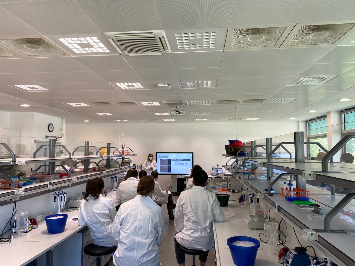 EMBLEvents's tweet photo. We're almost at the end of #EMBLATAC! This week full of learning all about how to perform ATAC-Seq experiments went by so quickly 😱 We hope you had a great time here at @EMBLHeidelberg. See you next time! ☀️ https://t.co/cnYkXT11Ut