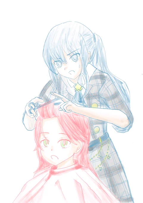 星街美容室
#ほしまちぎゃらりー
#miko_Art #miComet 