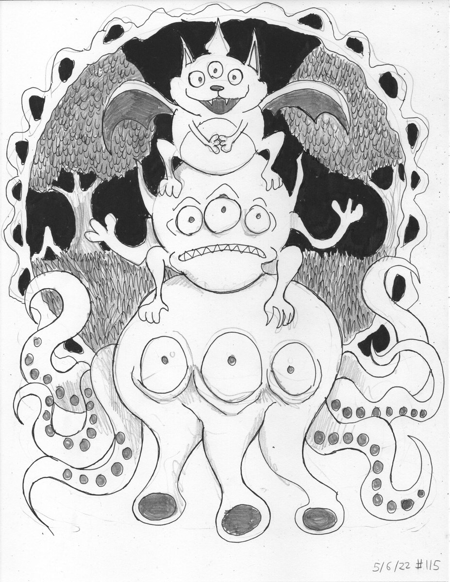 DPillustrations's tweet photo. #Illustrations #illustrationartists #drawing #Pencildrawing #pencilart #pencilsketch #art #artwork 

GM friends ☕️☕️☕️ Here is part 1

-🎮on
-👾🐰😱
-👀👀👀👾👾👾
-🐙+friends https://t.co/6vDt0aHB3n