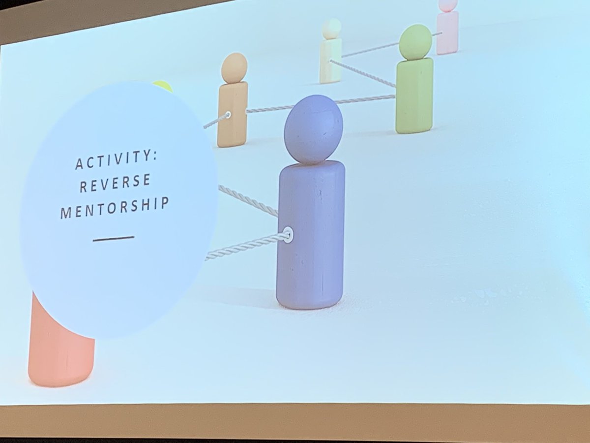 Excellent discussion. Learning how to learn from junior folks through reverse mentorship!#hopkinsclinedretreat <a href="/maddieRPMD/">maddie_rodriguez</a> <a href="/JohnsHopkinsDOM/">Johns Hopkins Department of Medicine</a> <a href="/JH_TSP/">Johns Hopkins Teaching Skills Programs</a>