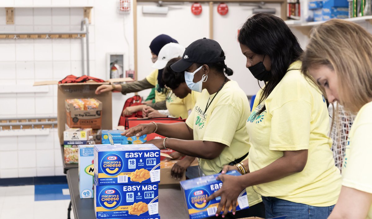 BrowardCollege's tweet photo. #Flashback to #BCCares Day of Service with the Boys and Girls Clubs of Broward County. BC faculty and staff volunteers engaged in a mix of service and youth interaction activities such as creating meal packs, landscaping, and organizing. Thank you to everyone who participated! https://t.co/JZrsRixJjb
