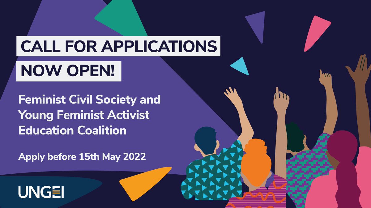 GirlsNotBrides's tweet photo. 📣 Calling all grassroots, #feminist organisations &amp; #activists! 📣 

@UNGEI have opened applications to join a convening in New York in September to advance #genderequality in &amp; through #education. 

Apply now before Sunday 15 May! https://t.co/tToPE0VFiT https://t.co/MhM96gvawb