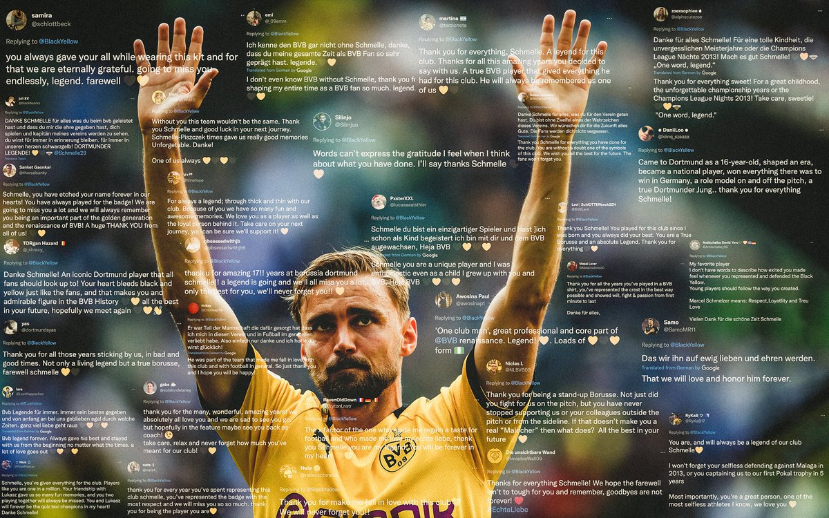 BlackYellow's tweet image. Grateful for every minute, thank you, Schmelle 💛