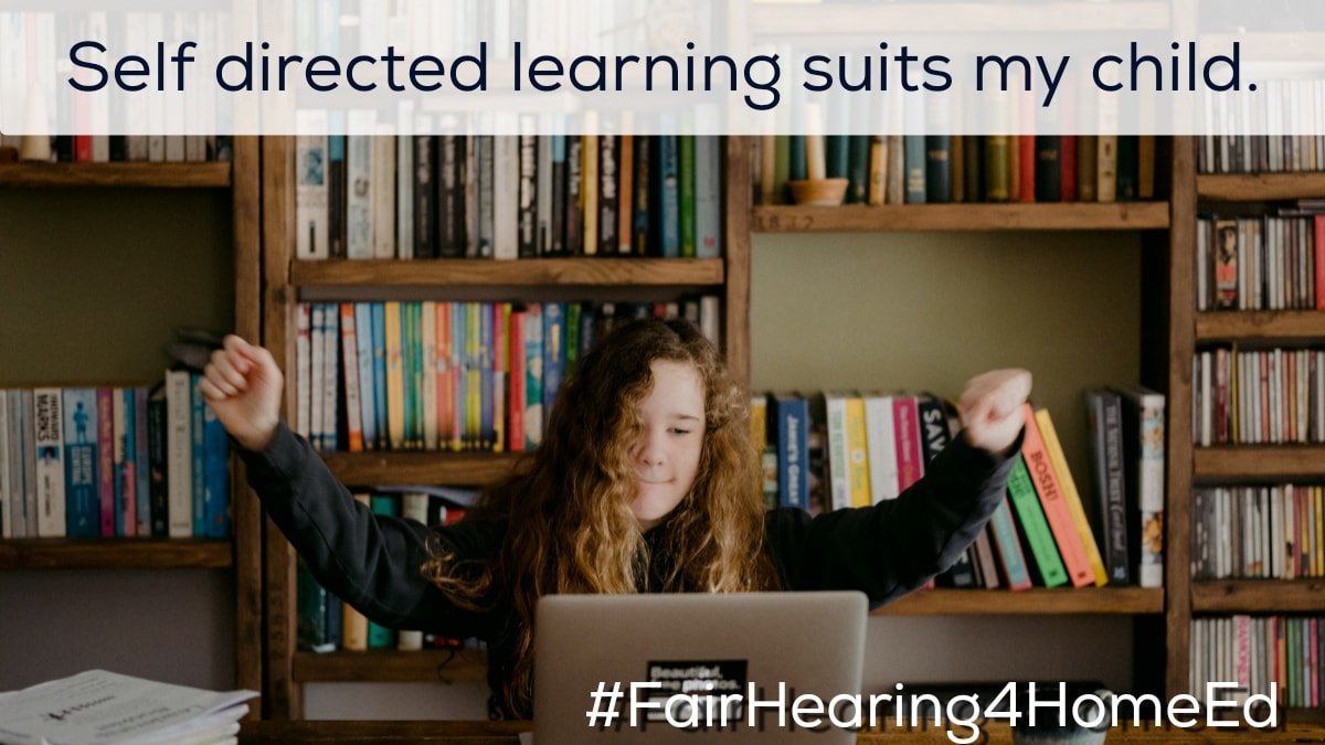 #FairHearing4HomeEd it's time to focus on the truth and the facts about home ed, not the myths that are presented in the media. 
What would you like people to know about home ed?