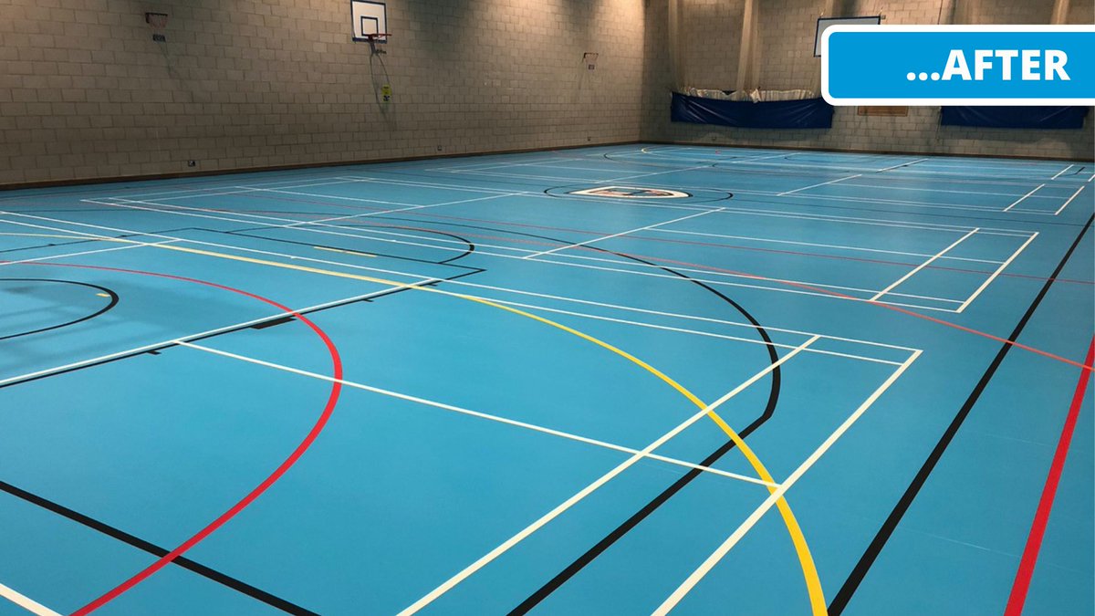 GerflorUK's tweet photo. #FlooringRefresh #BeforeandAfter WOW! Beaconsfield High School, in Buckinghamshire are extremely delighted with the outcome of their recent refurbishment. 

Read the full case study here - https://t.co/BK6x3FNbqZ https://t.co/J5O8bAfO4N
