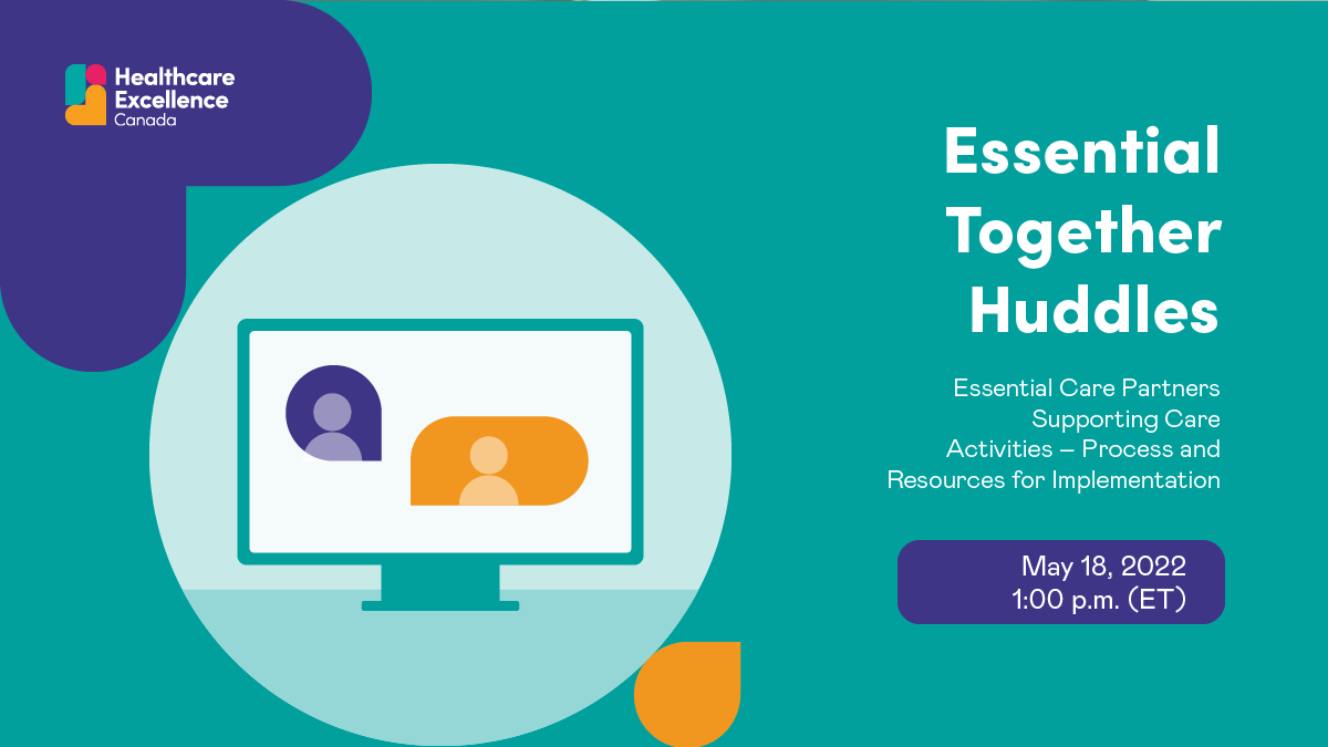 HE_ES_Canada's tweet photo. #EssentialTogether Huddles are a way to connect and bring together those who create, implement or experience family presence policy.
Join our next 45 min huddle with @UHN discussing #EssentialCarePartners supporting care activities.
https://t.co/ZG7aD95dRk https://t.co/n0EUIkUmNy