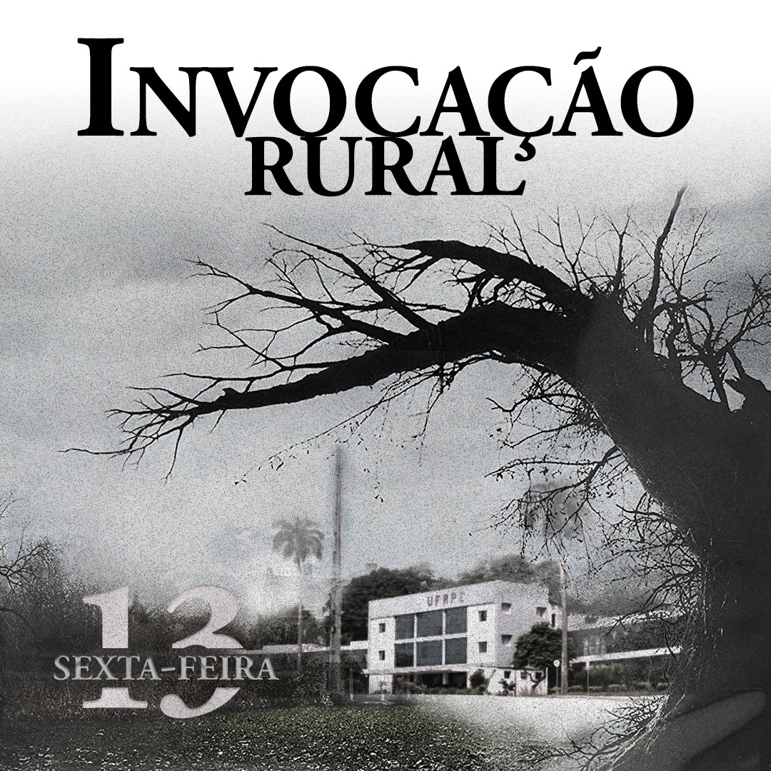 UFRPEOnline's tweet photo. Mamis ouviu falar que vocês têm umas histórias de malassombro ou medinho pelos espaços ruralindos. É sério? Vamos aproveitar a Sexta-feira 13 pra compartilhar essas histórias? Boa sexta, e booooo! #Sexta-Feira13 #Ruralinda #terror #InvocacaodoMal #horror #cinema https://t.co/y2YcwJdKhS