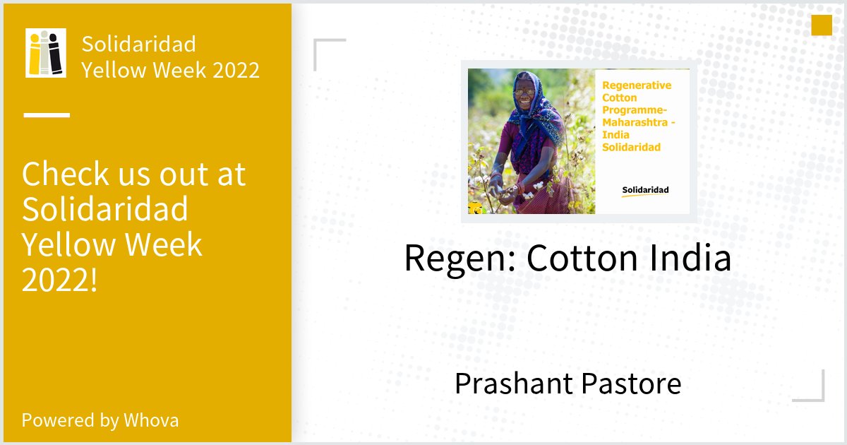 prashantpastore's tweet photo. Come check out our Expo Booth at Solidaridad Yellow Week 2022. #YellowWeek - via #Whova event app https://t.co/PrwYdD3BPL