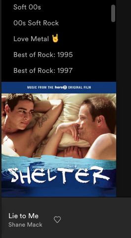 ALENDARIAUNITE's tweet photo. As lembranças do facebook hoje me levaram até a trilha sonora desse filme maravilhoso. Acho que foi um dos primeiros com a temática #LGBT que eu assisti. Amo demais! E essa música é linda pra um caralho ❤️ #Shelter #MovieLGBT #ShaneMack https://t.co/zvWnTZLiaR