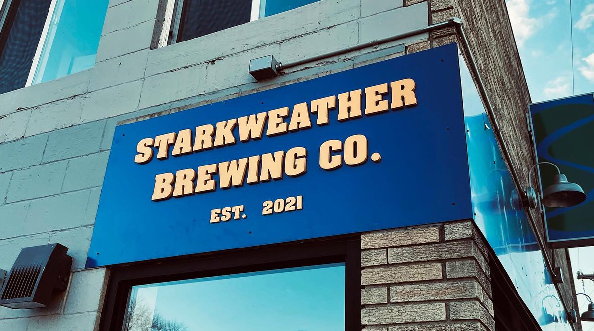 mobcraftbeer's tweet photo. Join us next Friday in the taproom from 4-6pm for a @StarkweatherBC tap feature at MobCraft. Starkweather opened earlier this year in Madison and are heading to MKE for the night! Head Brewer, Peter Schroder, will be onsite at the event.

#taptakeover #beer #MKE https://t.co/JQ4ne3SbSu