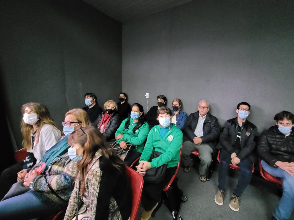 atemdp's tweet photo. #Ahora Presentes en el acto inaugural del nuevo Laboratorio BSL 2+ de Virología y Tuberculosis, del Instituto Nacional de Epidemiología 
#ateSiempreEstá @claudirey1 @ezenavarroate @atenacional https://t.co/EMvSFFMxHu