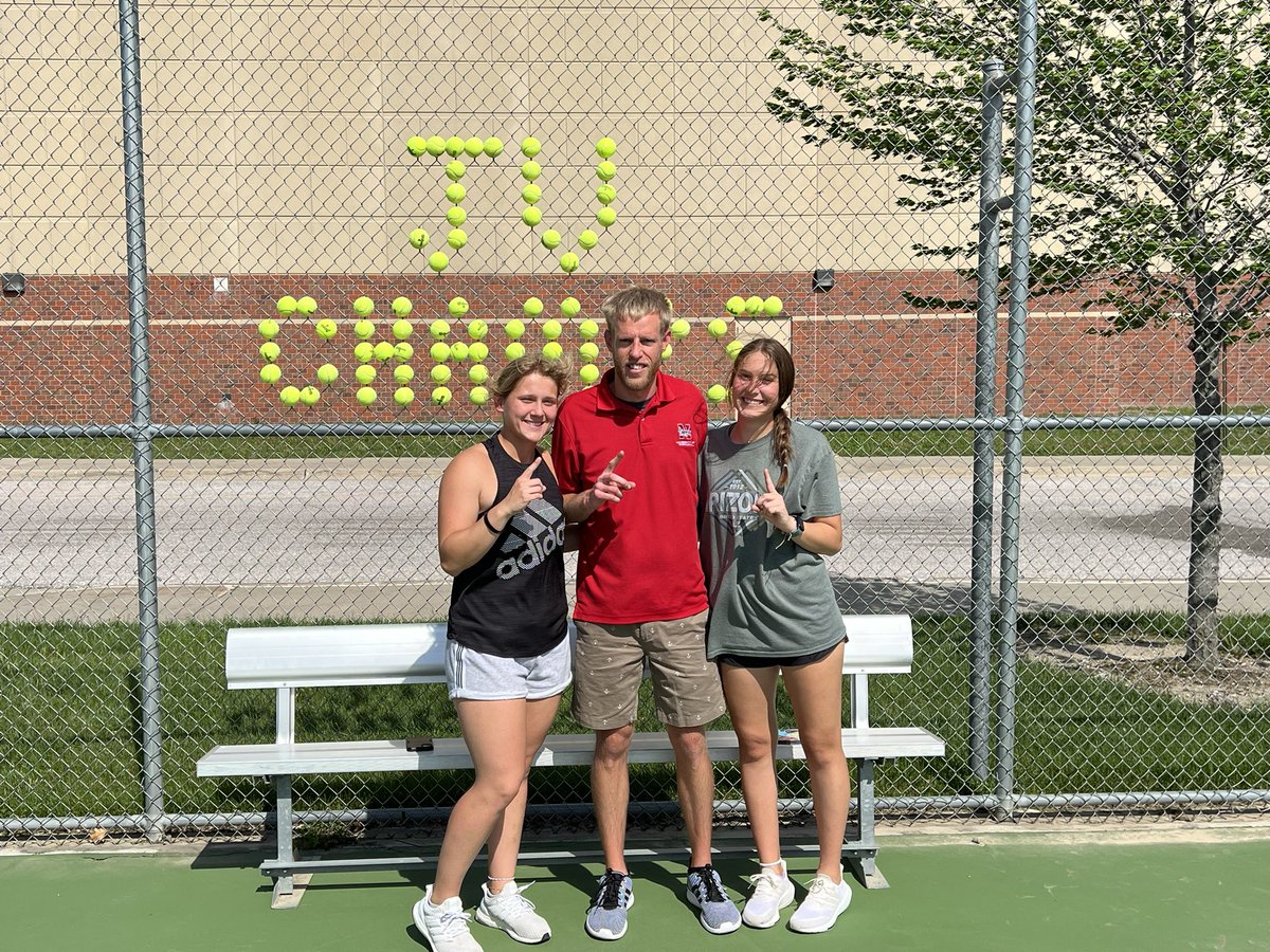 LNStennis's tweet photo. Piper and Ayva wire to wire the best one doubles team in the city on JV.  1st place 1 doubles at the JV city tournament! #footworkmakesthedreamwork! https://t.co/UGEvXpVG0Y