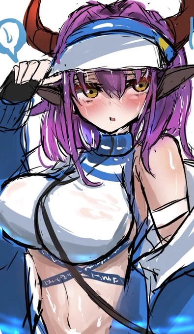 濡れ濡れシデロカちゃん!
#アークナイツ版深夜の真剣お絵かき60分一本勝負 +20minutes
#アークナイツ #明日方舟 #Arknights 