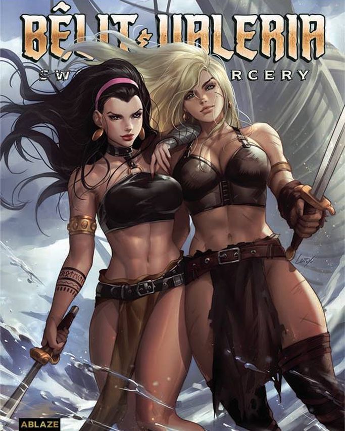 ComicalOpinions's tweet photo. Bêlit &amp; Valeria #1 cover C by Leirix Li

Please like/share/follow

Click for full cover: https://t.co/VglUcLE5TM

#conan #conanthebarbarian #Comics #coverart #coverreveal #comicart #comicalopinions #conanthecimmerian #conanthedestroyer #conancomics #conanart @ablazepub https://t.co/piRxZdBHDW