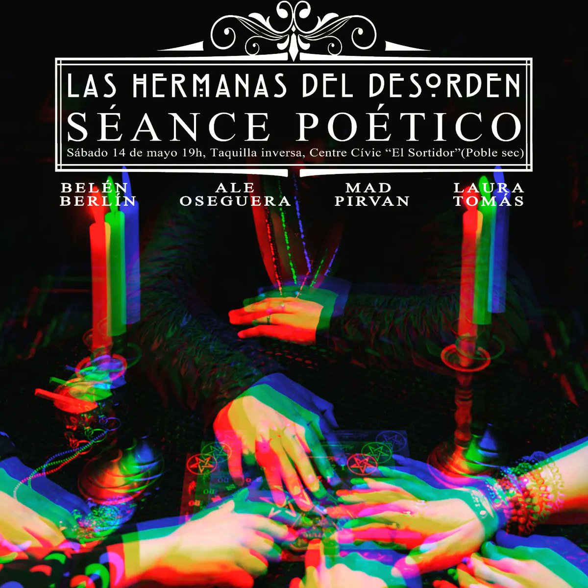 En 2019, Las Hermanas del Desorden <a href="/hnasdesorden/">HermanasDelDesorden</a>  publicamos esta belleza de libro,"La Musa Suicida", junto con un disco de #spokenword y música. 
🌸
Mañana en <a href="/CCElSortidor/">Centre Cívic El Sortidor</a>  rescataremos temas, pero también incluiremos piezas nuevas. Nos hace mucha ilusión compartirlas 💜