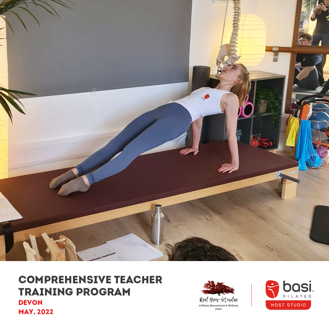 BASIPilatesUK's tweet photo. Day 2 of our BASI Comprehensive Teacher Training Program at BASI host studio @redyewuk😍🤸♀️✨
#BASI #BASIfamily #devon #devonpilates #pilates #pilatestraining #pilatesteachertraining #comprehensiveprogram https://t.co/1B2Ze1VJ3K