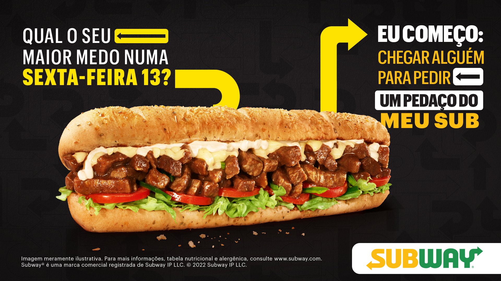 Subway Brasil - Tudo que é perfeito a gente pega com as