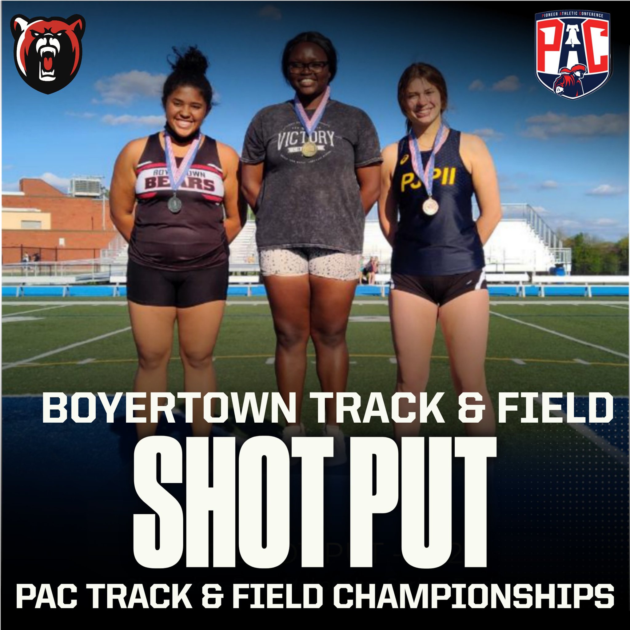 Boyertown Athletics on Twitter "Alexandra Benson on the Medal Stand at