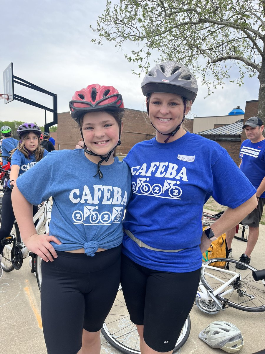 PenickBridget's tweet photo. My fourth and final #CAFEBA ride! Now I have 4 cool shirts and awesome mom/daughter memories #iykyk https://t.co/AKK4T94oKu