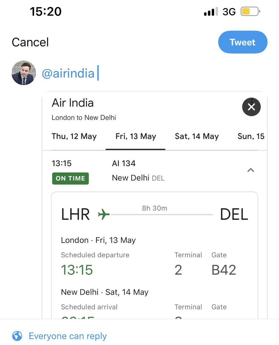 ARajpurohit's tweet photo. @airindia this flight is delayed by 2 hrs 20 Minutes and counting. The captain can't even apologise in a best manner.   Very poor cust anouncement. Can U respect ur #travelers or this is ur general attitude towards them, are you still GOV owned.  #Heathrow https://t.co/sd5FedafLw