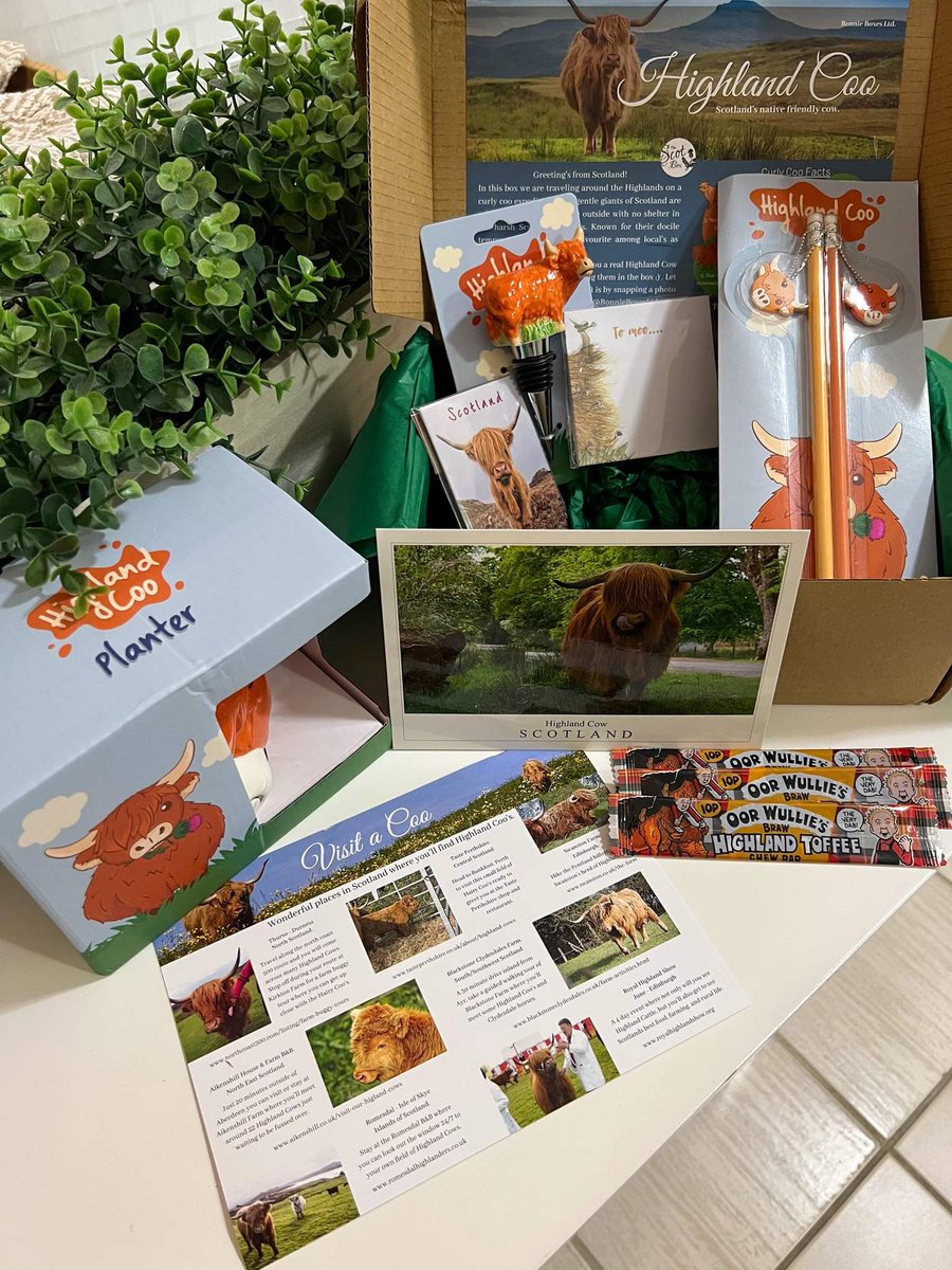 We love it when you show us snapshots of your #SubscriptionBox when it arrives! Remember to upload a photo and tag us (you can also use the Hashtags #TheScotBox or #BonnieBoxes 📸 grab your box at bonnieboxesltd.com