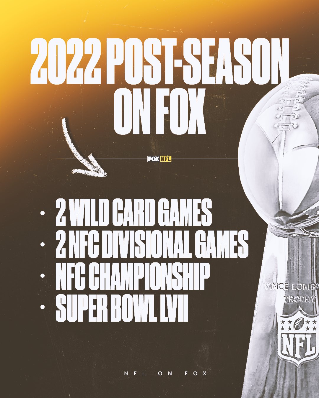 FOX Sports NFL On Twitter FOX Will Broadcast More Post season Games 