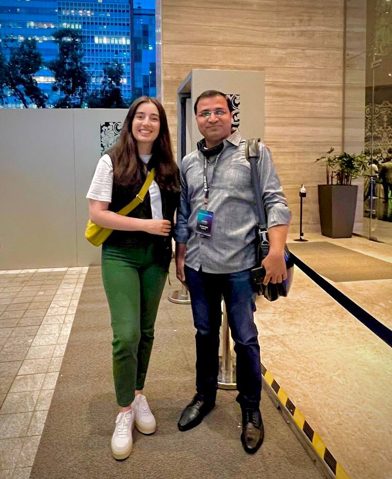 GameSol_io's tweet image. Thank you @tamarincrypto for being so humble and building strong community for #Solana. Representing #GameSol at #HackerHouseBengaluru