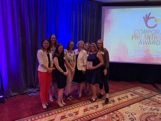 Giving back to the communities we serve is part of our DNA through pro bono work, charitable donations and service hours. Thank you <a href="/stlouisbiz/">St. Louis Business Journal</a> for recognizing <a href="/standingteam/">Standing Partnership</a> as a finalist in its annual Corporate Philanthropy Awards. What an inspiring event to be part of!