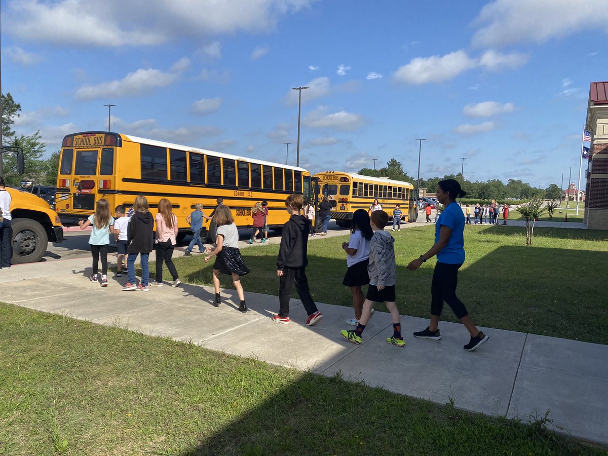 Third Grade Field Trip day. So nice for kids to be able to travel again.