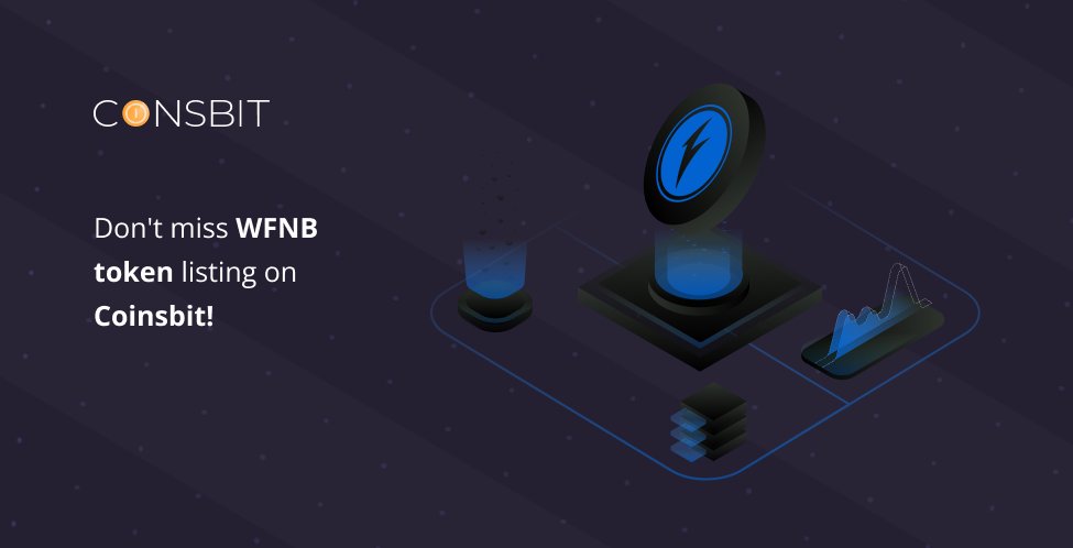 c0insbit's tweet photo. 🔥 Don't miss WFNB token listing on Coinsbit! 🔥

💥 Dear users, we are glad to announce that WFNB token will be available on Coinsbit  on 16.05.2022!

💵 Pair:
WFNB/USDC

✅ To get more info: https://t.co/PXEuqDnIkA

#Coinsbit #Listing #WFNB https://t.co/HLaXaeS85e