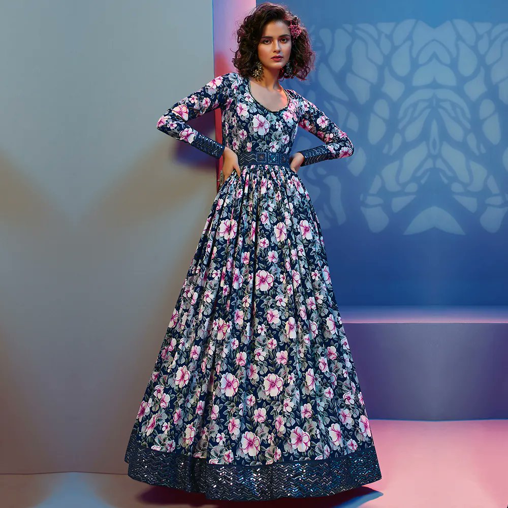 panashindia's tweet photo. Present yourself dressed in the ravishing demeanor of these gorgeous gowns with the voluminous cascade of floral motifs oozing out a beautifully stunning aura.
Buy Now: https://t.co/zelhgvcOAh
#gowns #floral #floralgown #PanashIndia #EthnicFashion https://t.co/SwiSSmMJF1