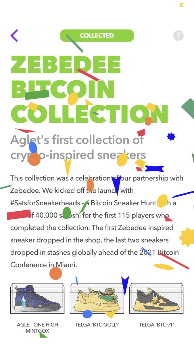 Axie_Mori's tweet photo. ZEBEDEE BITCOIN COLLECTION
揃えてしまった。
やったぞぉ!
俺はAgletとと共に!
#Aglet #BitcoinCollection #NFT宣伝枠 https://t.co/mTzxa2cIcg