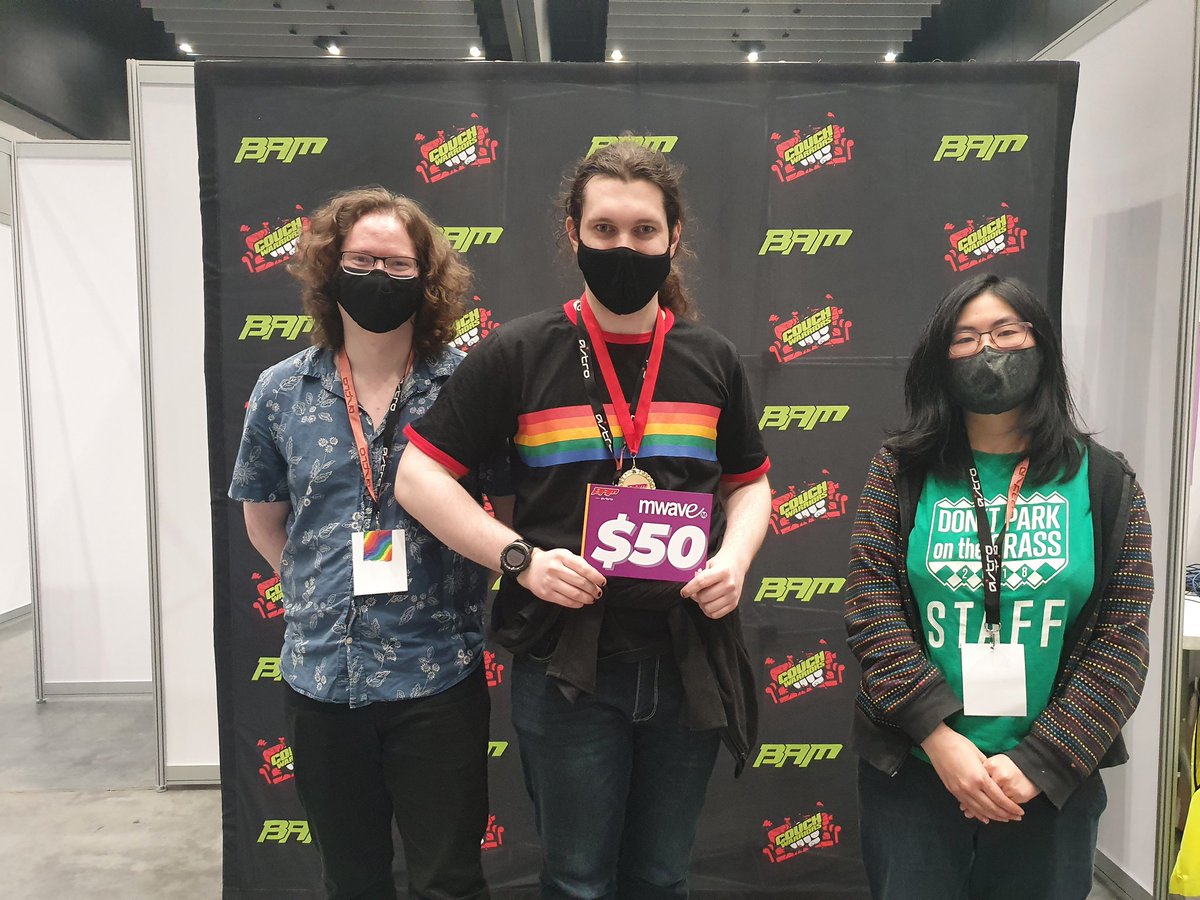 CouchWarriors (@couchwarriors) on Twitter photo Battle Arena Melbourne 12 Puyo Puyo Tetris 2 Top 3
🥇 Barney
🥈 <a href="/No_Funny_Name/">NoFunnyName</a>
🥉 Alethea
#BAM12 Battle Arena Melbourne 12 Puyo Puyo Tetris 2 Top 3
🥇 Barney
🥈 <a href="/No_Funny_Name/">NoFunnyName</a>
🥉 Alethea
#BAM12