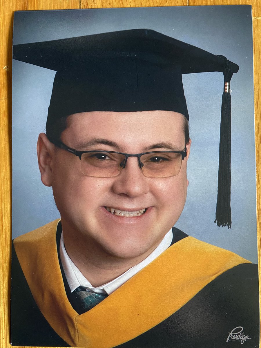 BubbyFiore's tweet photo. Congratulations Joe!! Top of your undergraduate class last year and a Masters Degree this year! A job offer from Meta (aka. Facebook)!  Can’t tell you enough how proud We are of you!! https://t.co/zdRVBMVqGi
