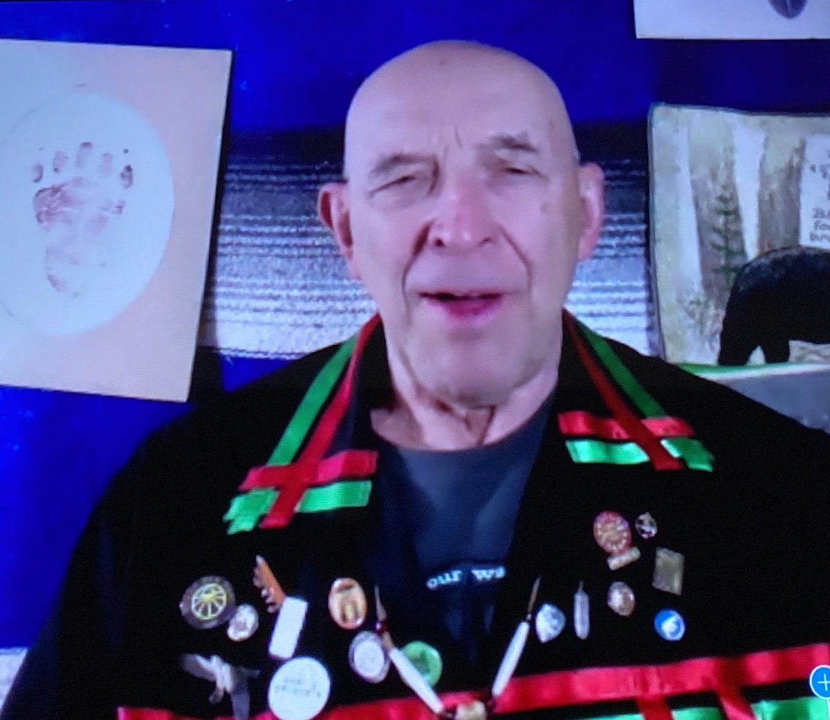 <a href="/BWiseCCDS/">Brian Wise</a> #josephbruchac tells students <a href="/CMS_Libraries/">CMS Library Media</a> about how he wrote the book &amp; research for his book TWO ROADS about boarding schools for #NativeAmericans during the 1920s. <a href="/ccdsnews/">CharlotteCountryDay</a> #josephbruchacbooks