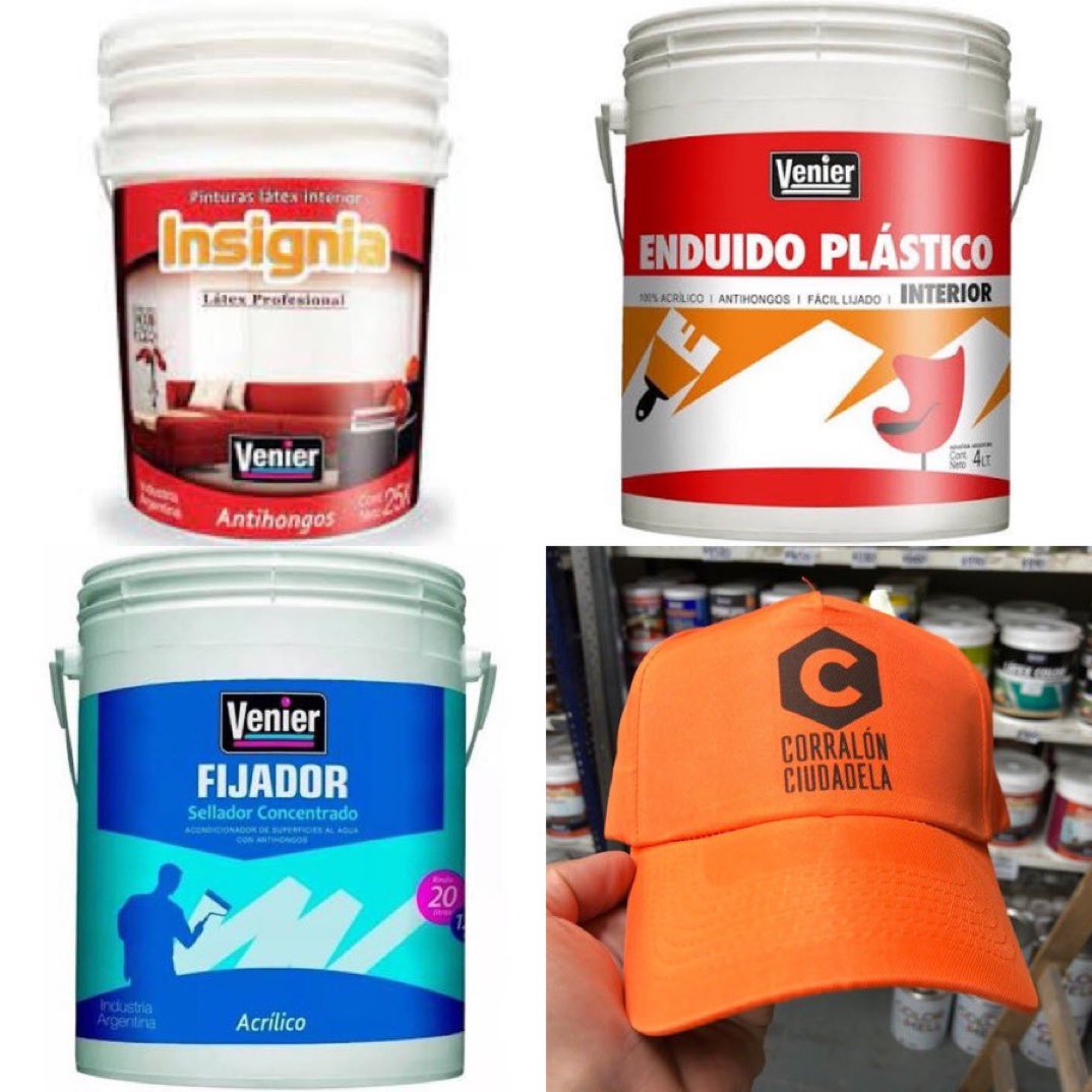 Bueno gente, sale sorteo kit pintura. Además pinceles, rodillo, lijas , espátulas, etc. 

Condición:
📍Seguirnos
📍RT a este tuit.

Se sortea el lunes a las 11.28 hs. Se retira en Ciudadela o vemos…😏