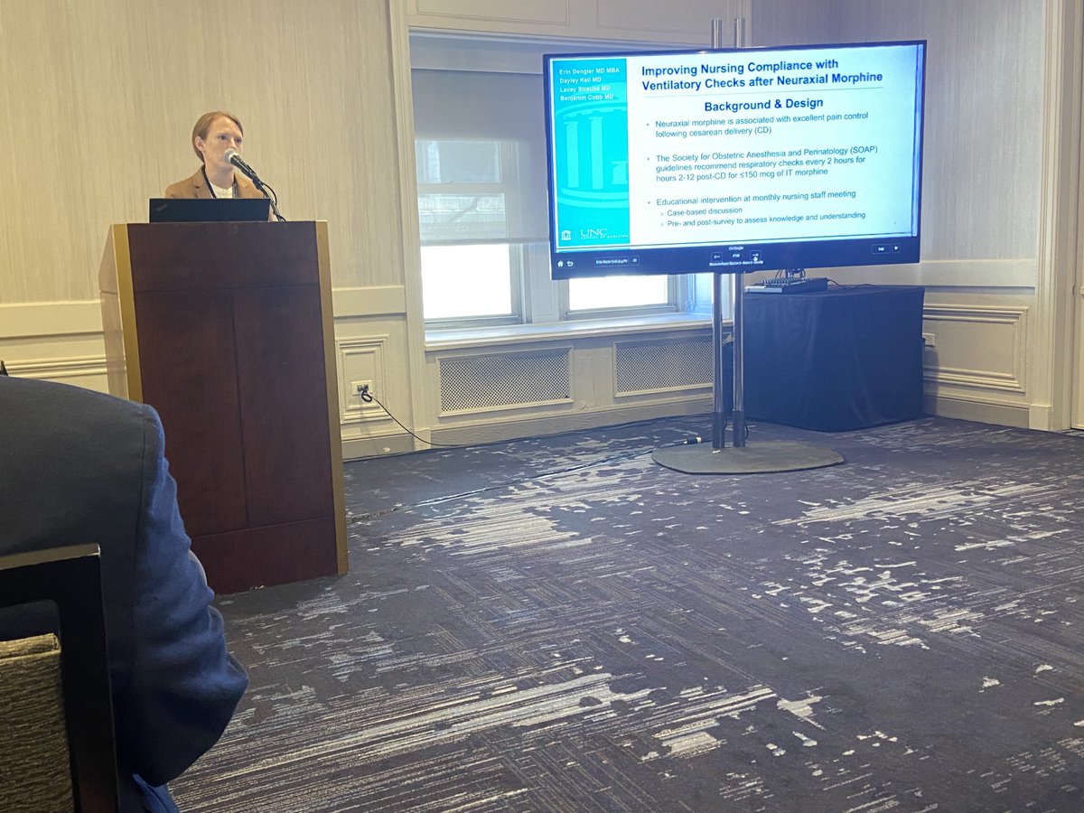 Lacey Straube MD (@lacey_straube) on Twitter photo Current <a href="/UNC_Anesthesia/">UNC Anesthesiology</a> resident and future <a href="/UNC_OB_Anes/">UNC OB Anesthesia</a> fellow <a href="/erindenglermd/">Erin Dengler</a> speaking at #SOAPAM2022 on ventilatory checks post neuraxial-morphine. <a href="/BenCobbMD/">Benjamin Cobb</a> Current <a href="/UNC_Anesthesia/">UNC Anesthesiology</a> resident and future <a href="/UNC_OB_Anes/">UNC OB Anesthesia</a> fellow <a href="/erindenglermd/">Erin Dengler</a> speaking at #SOAPAM2022 on ventilatory checks post neuraxial-morphine. <a href="/BenCobbMD/">Benjamin Cobb</a>