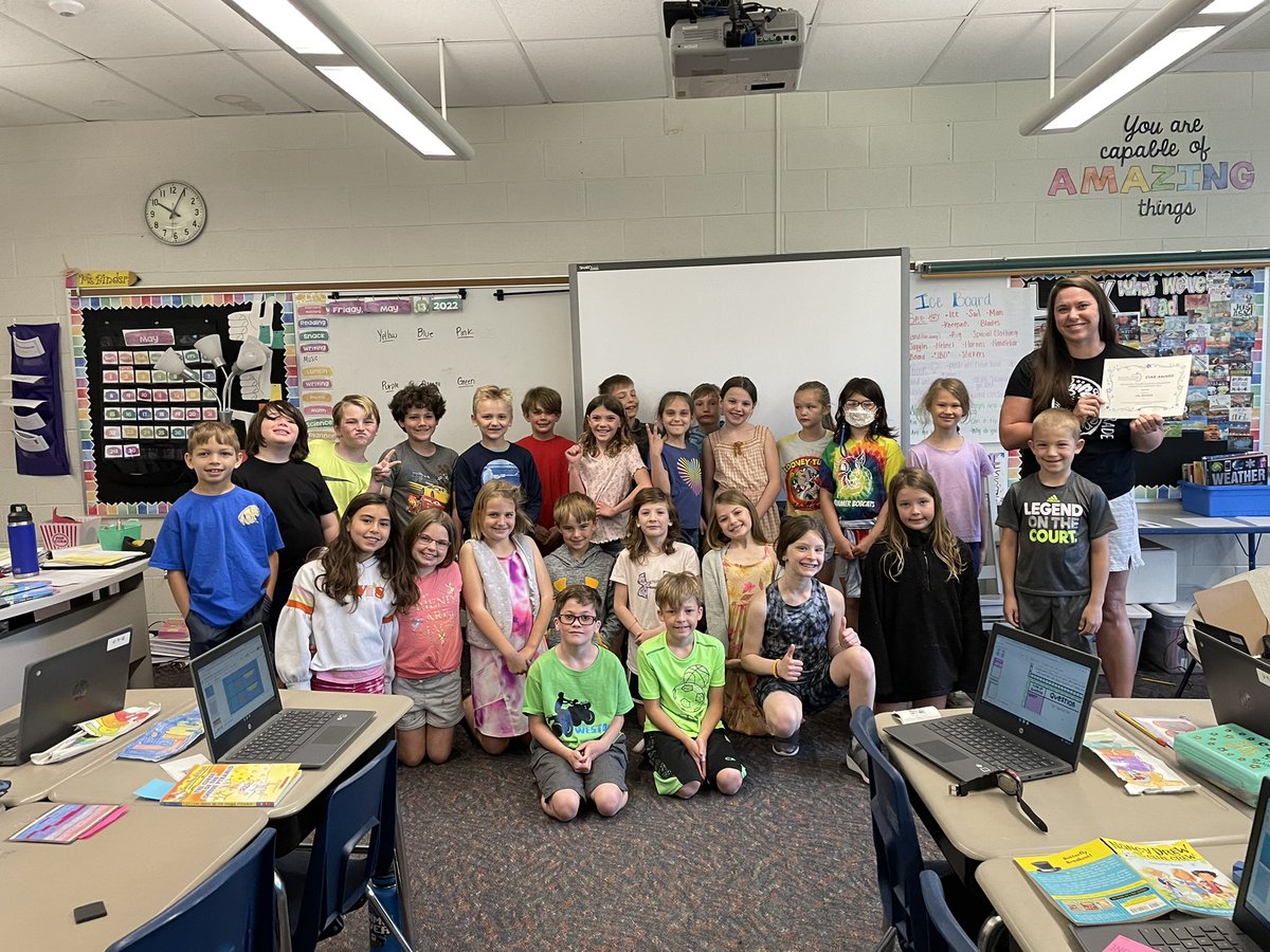 SLCSBrummer's tweet photo. Congratulations to Ms. Binder for receiving the South Lyon Educational Star Award! Thank you Ms. Binder for all you do for the Brummer community! https://t.co/hHgwrCmdYD