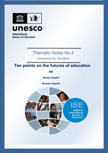 IBE_UNESCO's tweet photo. 💡« To reimagine the transformation needed in the education realm will require strengthening the role of the young generation as agents of change».
📖Learn more about the #curiculum in our new issue of ##CurriculumOnTheMove
📍Available here: https://t.co/QiXKSf01oR https://t.co/zE1xwVx8Ou