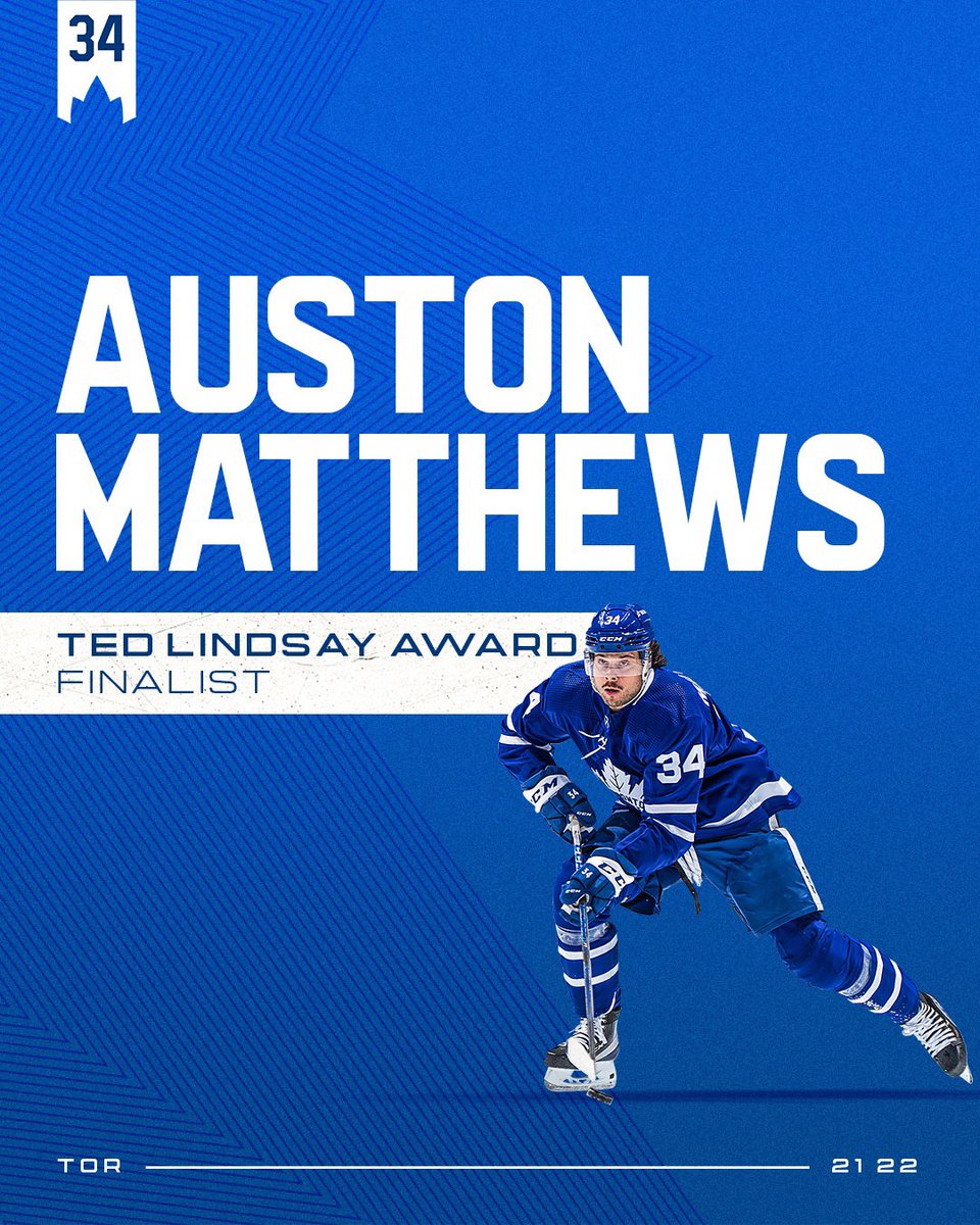 Congrats, Auston 👏