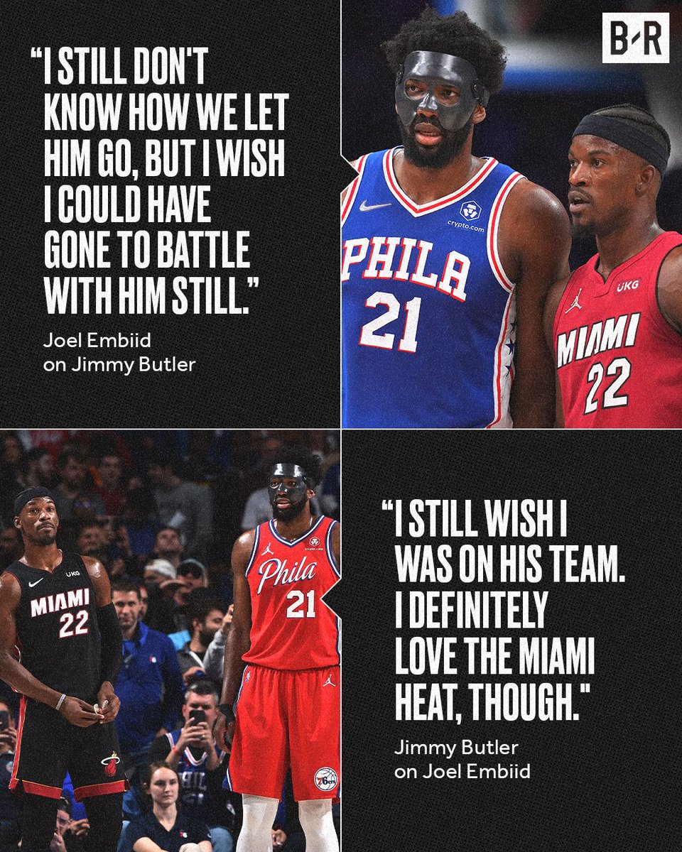 Still love and respect between these former teammates 🤝