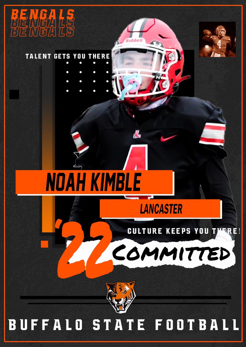Congratulations <a href="/noahkimble30/">Noah Kimble</a> 🏈